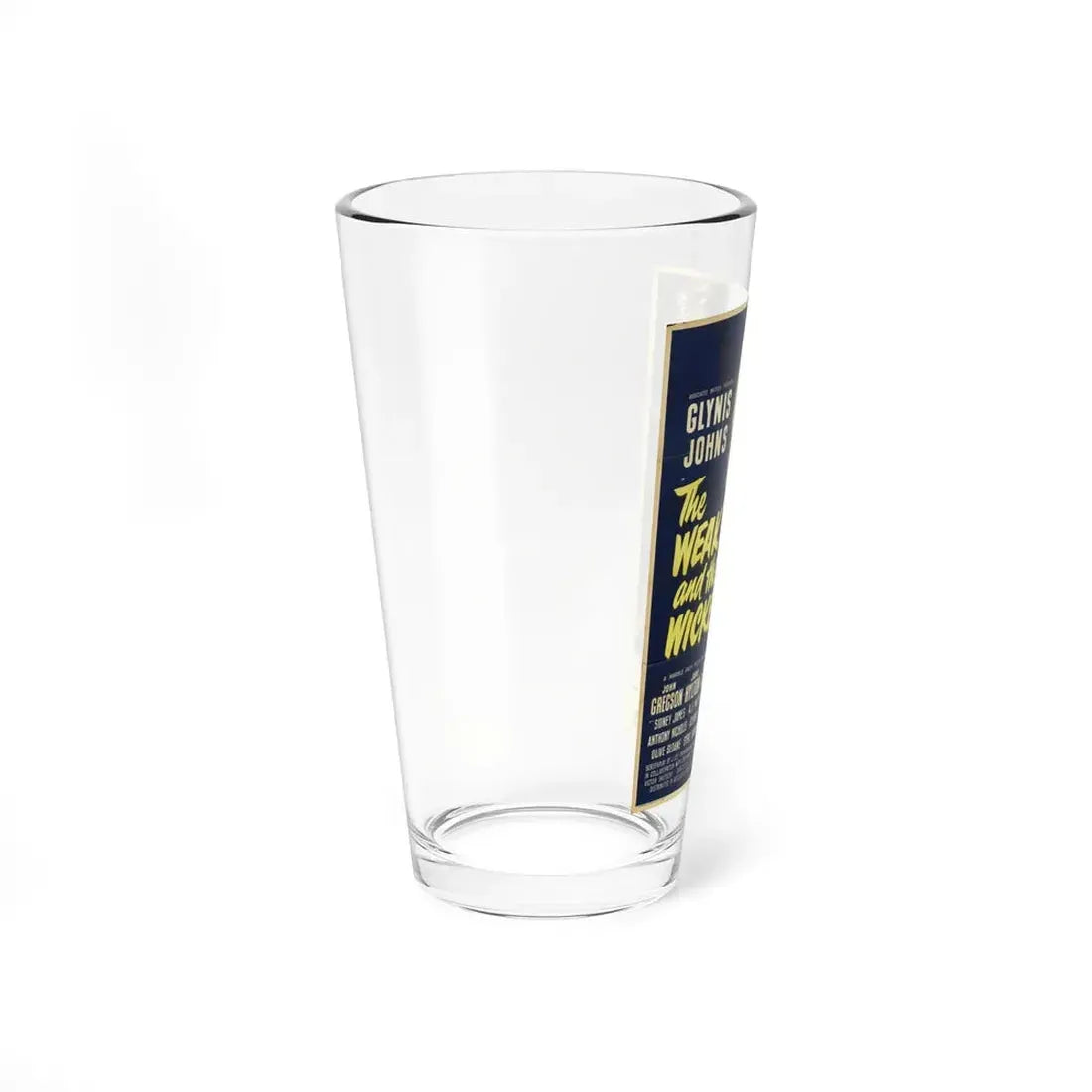 THE WEAK AND THE WICKED (2) 1954 Movie Poster - Pint Glass 16oz - Go Mug Yourself