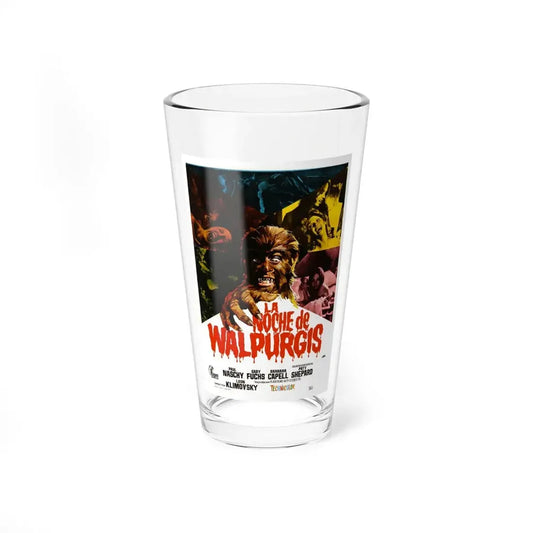 THE WEREWOLF VS THE VAMPIRE WOMAN (2) 1971 Movie Poster - Pint Glass 16oz 16oz - Go Mug Yourself