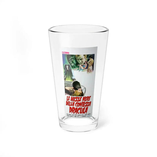 THE WEREWOLF VS THE VAMPIRE WOMAN (ITALIAN) 2 1971 Movie Poster - Pint Glass 16oz 16oz - Go Mug Yourself