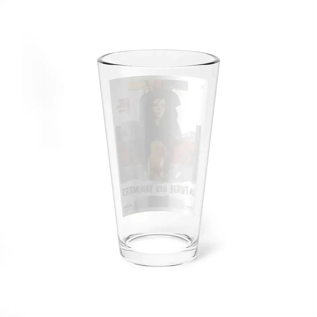 THE WEREWOLF VS THE VAMPIRE WOMEN (FRENCH) 1971 Movie Poster - Pint Glass 16oz - Go Mug Yourself