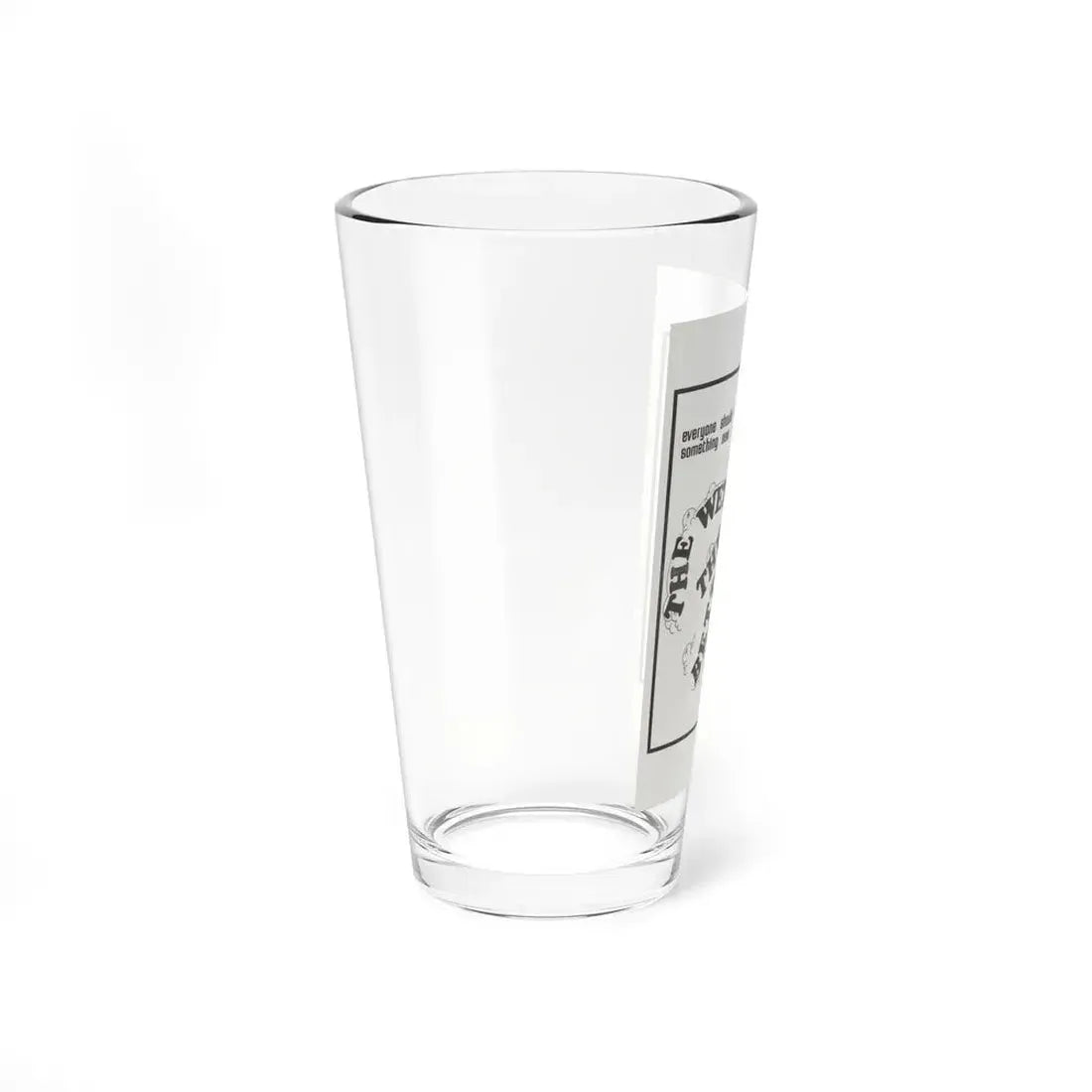 THE WETTER THE BETTER 1975 Movie Poster - Pint Glass 16oz - Go Mug Yourself