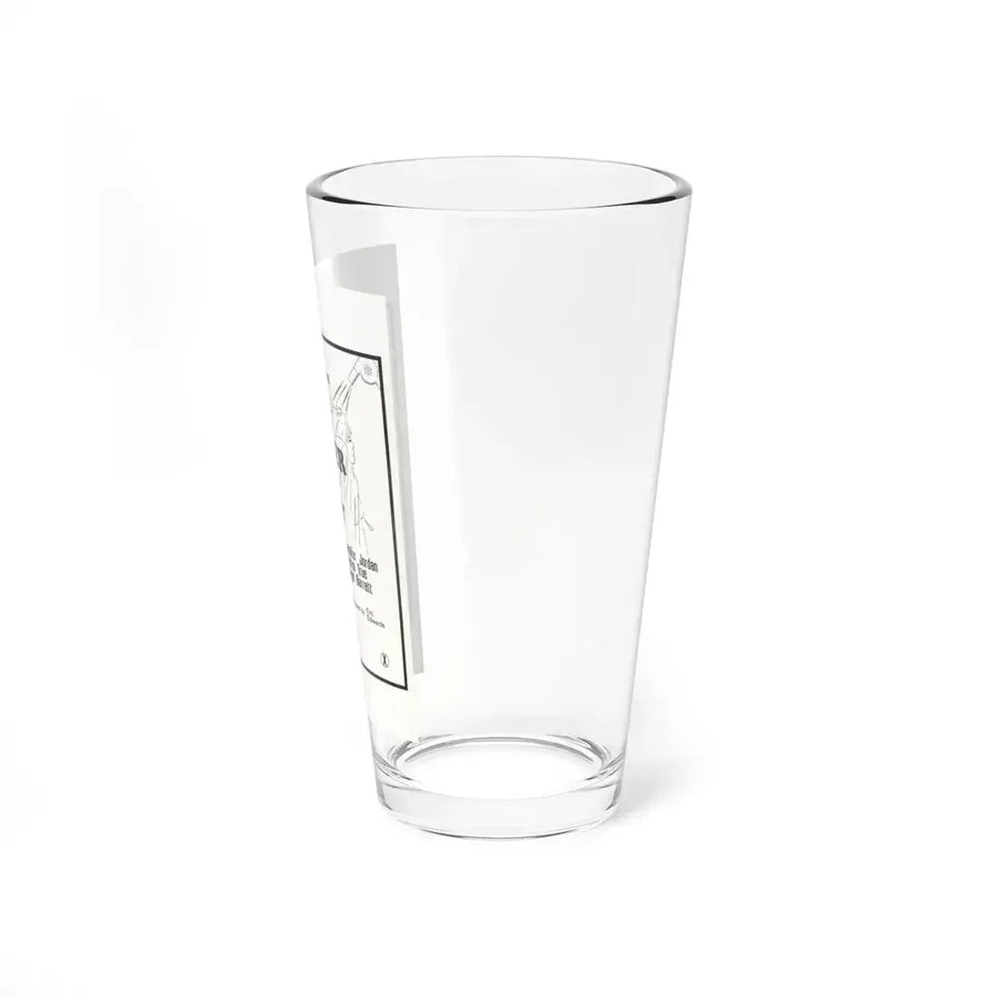 THE WETTER THE BETTER 1975 Movie Poster - Pint Glass 16oz - Go Mug Yourself