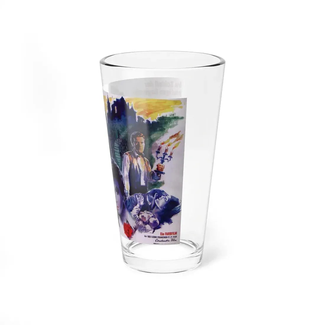 THE WHIP AND THE BODY (GERMAN) 1963 Movie Poster - Pint Glass 16oz - Go Mug Yourself