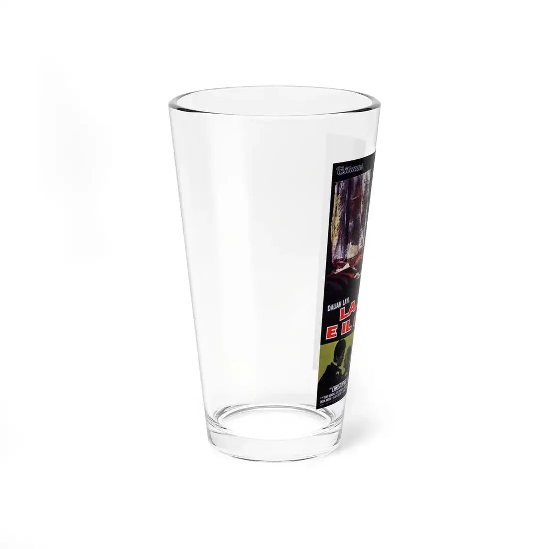 THE WHIP AND THE BODY (ITALIAN) 1963 Movie Poster - Pint Glass 16oz - Go Mug Yourself