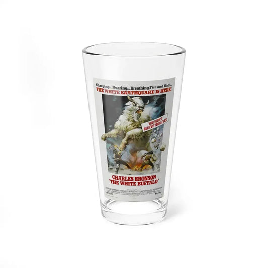 THE WHITE BUFFALO 1977 Movie Poster - Pint Glass 16oz 16oz - Go Mug Yourself