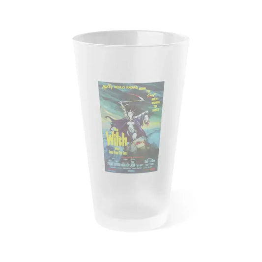 THE WITCH WHO CAME FROM THE SEA 1976 Movie Poster - Frosted Pint Glass 16oz 16oz Frosted - Go Mug Yourself
