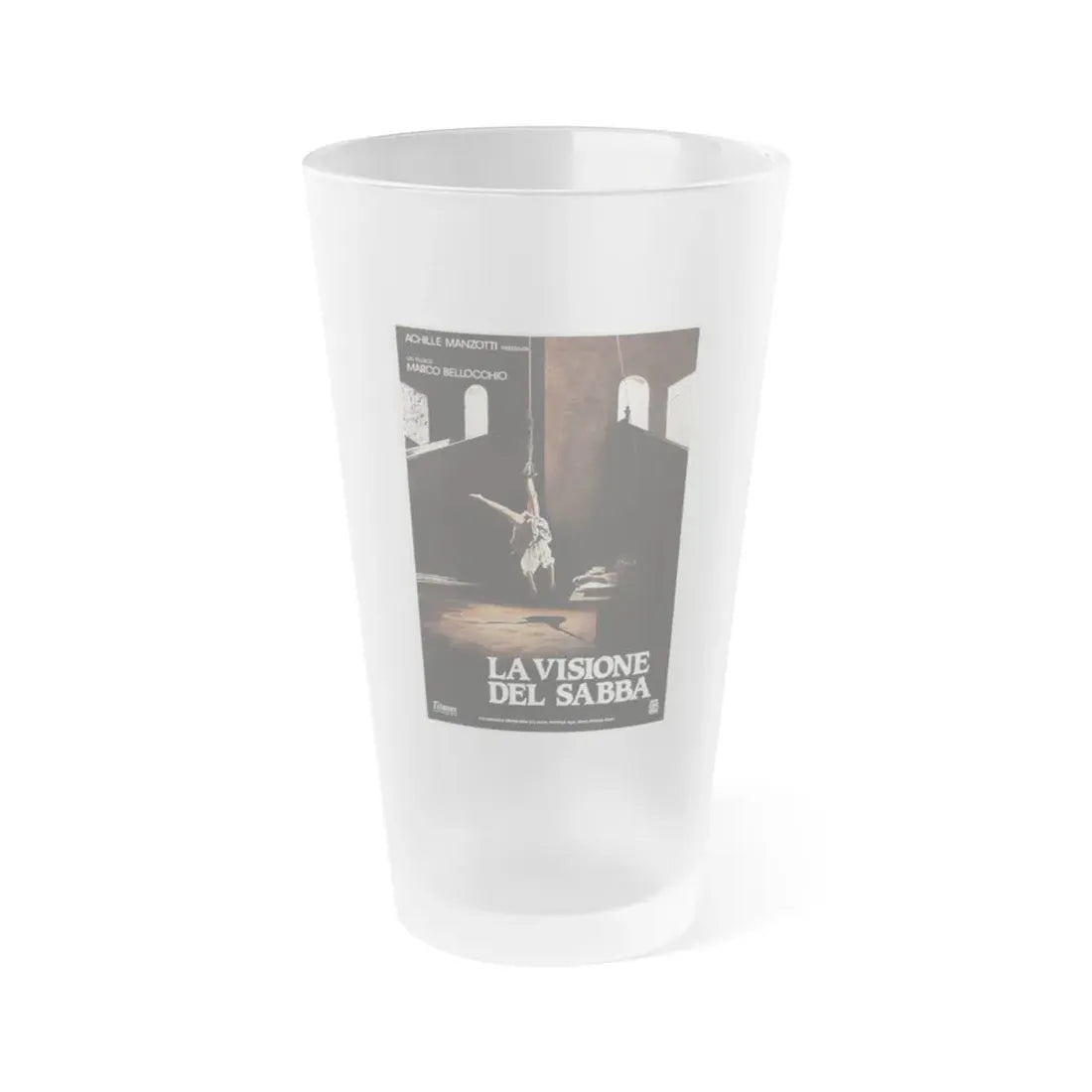 THE WITCHES' SABBATH 1988 Movie Poster - Frosted Pint Glass 16oz 16oz Frosted - Go Mug Yourself