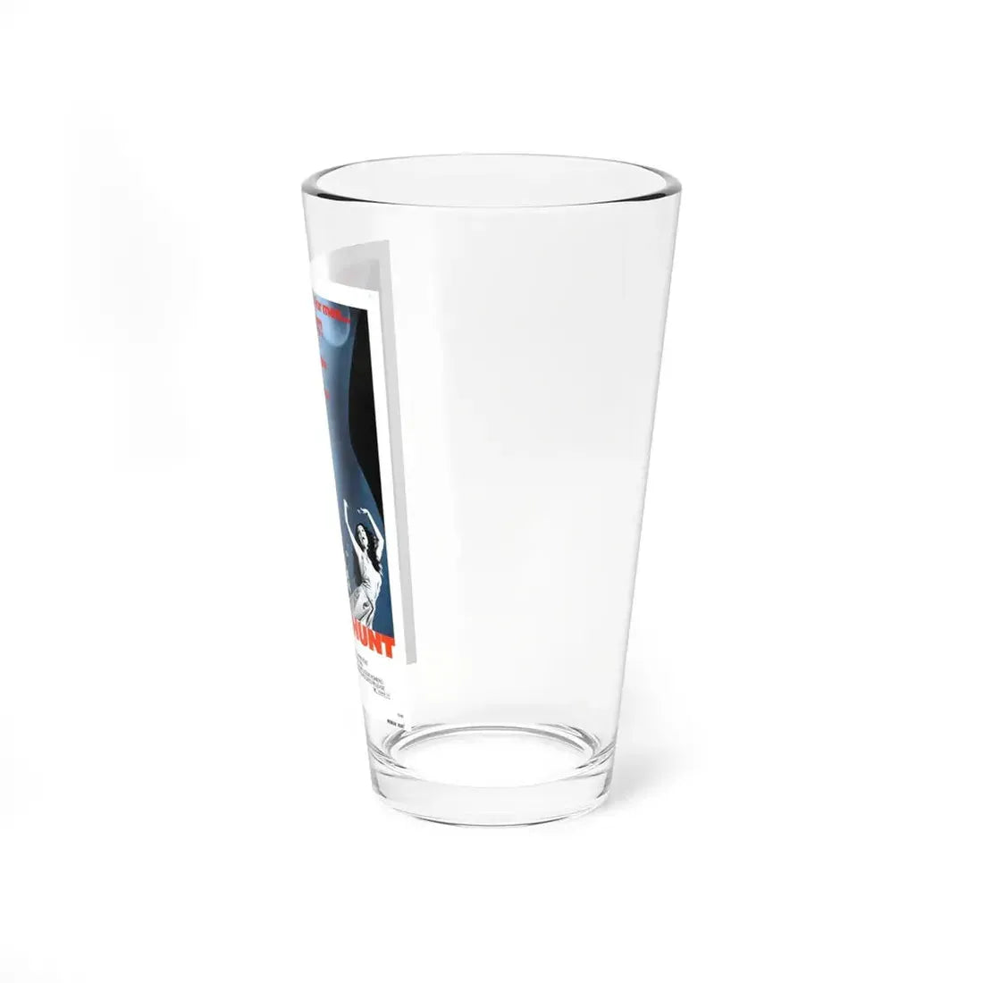 THE WOMAN HUNT 1972 Movie Poster - Pint Glass 16oz - Go Mug Yourself