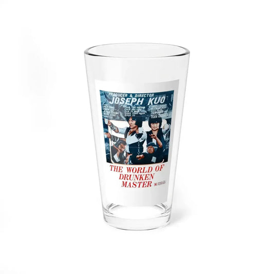 THE WORLD OF DRUNKEN MASTER 1979 Movie Poster - Pint Glass 16oz 16oz - Go Mug Yourself