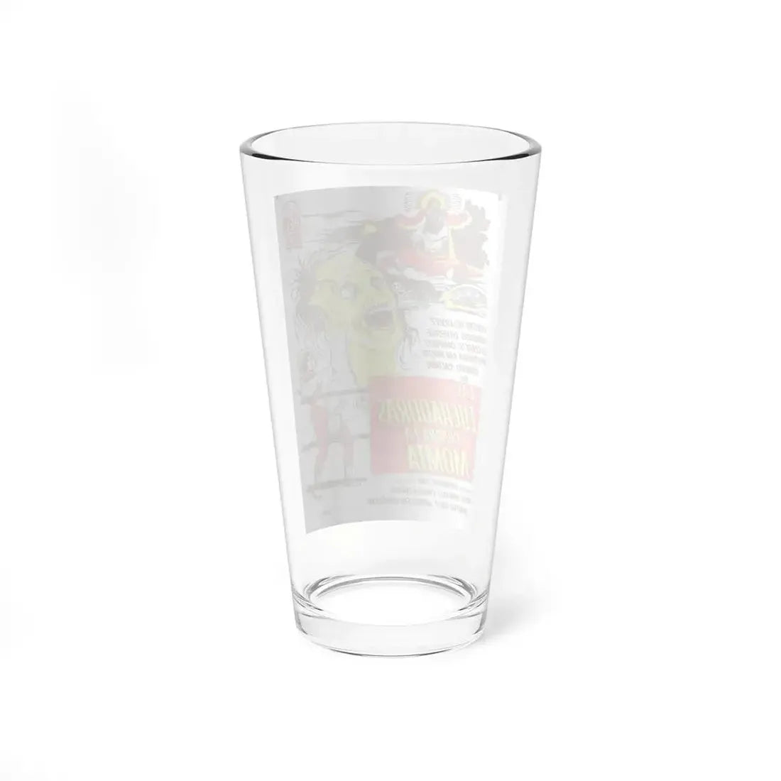 THE WRESTLING WOMEN VS THE AZTEC MUMMY (2) 1964 Movie Poster - Pint Glass 16oz - Go Mug Yourself