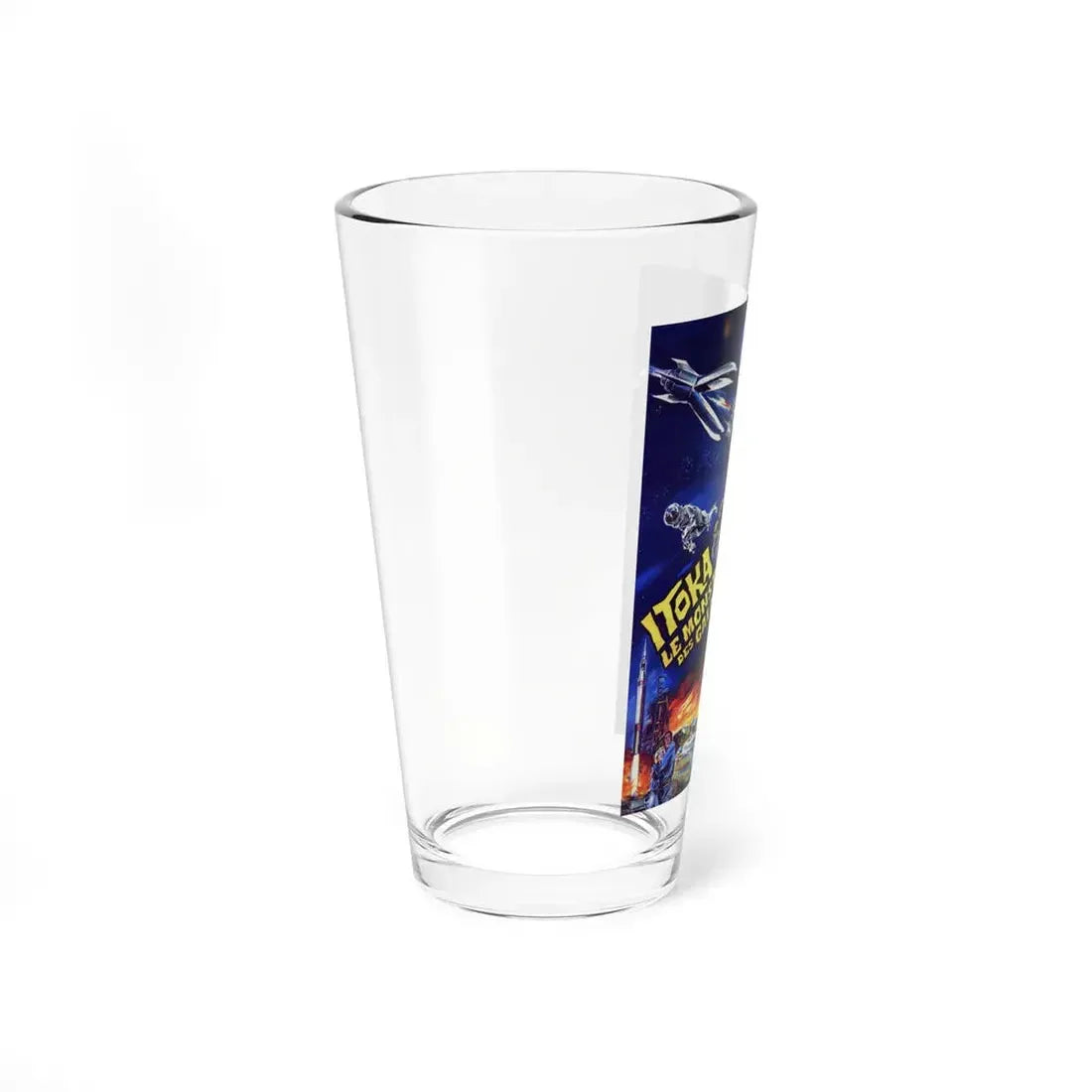 THE X FROM OUTER SPACE (FRENCH) 1967 Movie Poster - Pint Glass 16oz - Go Mug Yourself