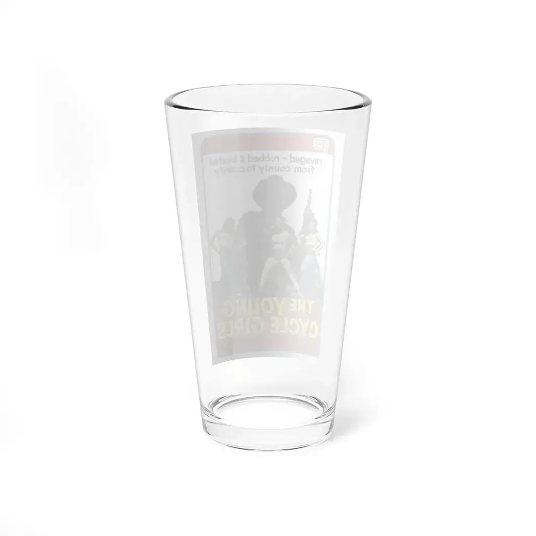 THE YOUNG CYCLE GIRLS 1978 Movie Poster - Pint Glass 16oz - Go Mug Yourself