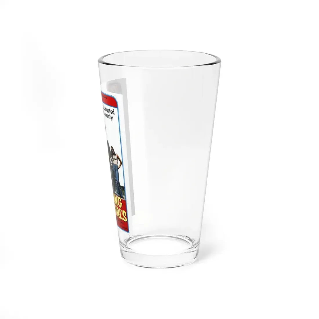 THE YOUNG CYCLE GIRLS 1978 Movie Poster - Pint Glass 16oz - Go Mug Yourself