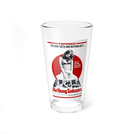 THE YOUNG SEDUCERS (SWINGIN STEWARDESSES) 1971 Movie Poster - Pint Glass 16oz 16oz - Go Mug Yourself