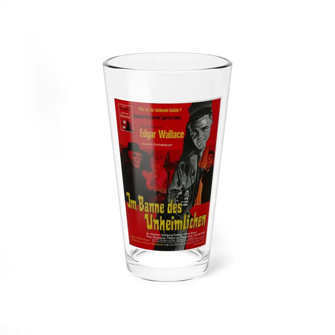 THE ZOMBIE WALKS 1968 Movie Poster - Pint Glass 16oz 16oz - Go Mug Yourself