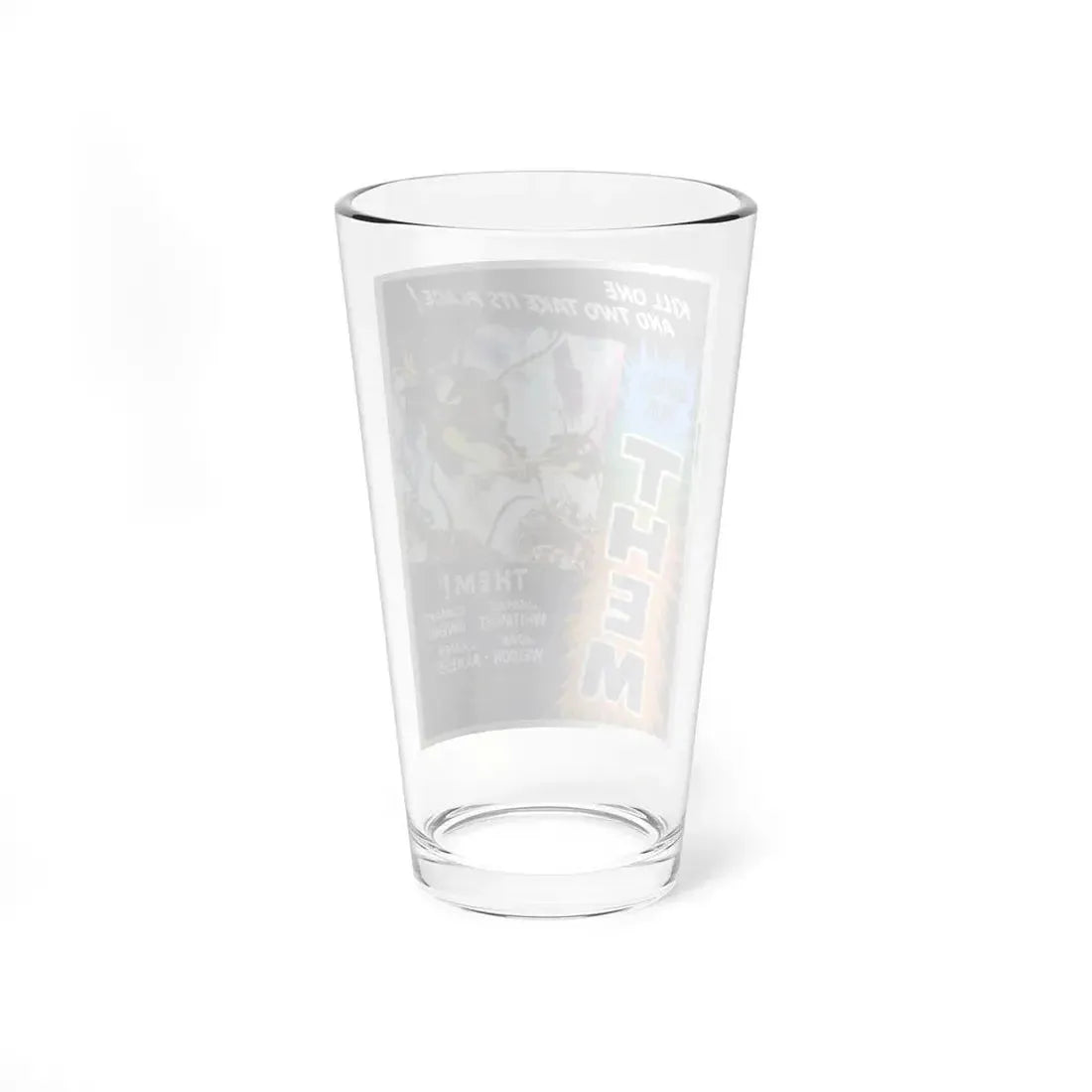 THEM! (2) 1954 Movie Poster - Pint Glass 16oz - Go Mug Yourself