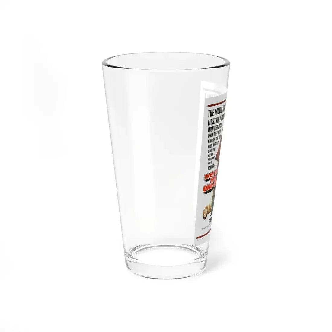 THEY CALL HER ONE EYE (THRILLER A CRUEL PICTURE) 1973 Movie Poster - Pint Glass 16oz - Go Mug Yourself