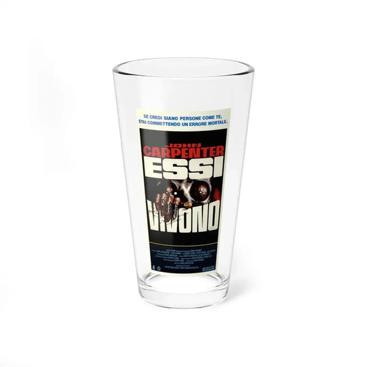 THEY LIVE! (ITALIAN) 1988 Movie Poster - Pint Glass 16oz 16oz - Go Mug Yourself