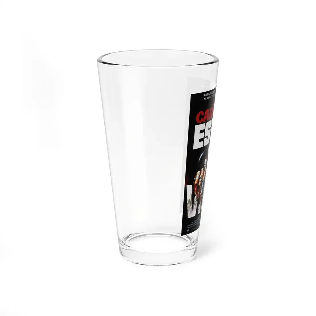 THEY LIVE! (SPAIN) 1988 Movie Poster - Pint Glass 16oz - Go Mug Yourself
