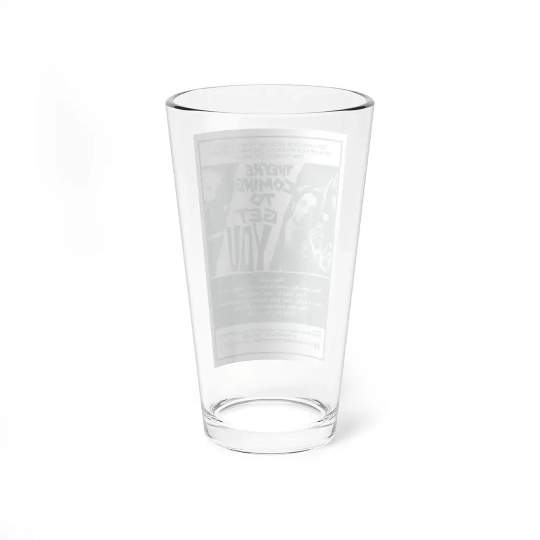 THEY'RE COMING TO GET YOU (ALL THE COLORS OF THE DARK) 2 1972 Movie Poster - Pint Glass 16oz - Go Mug Yourself