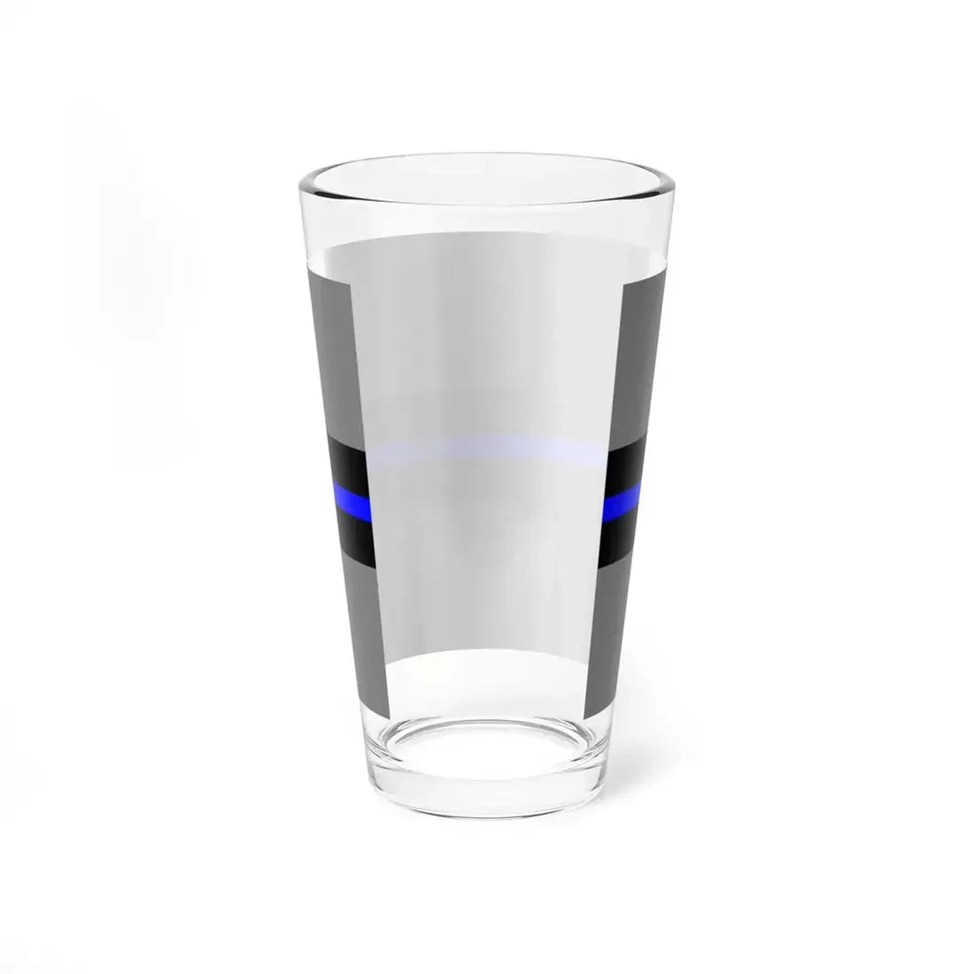Thin Blue Line Flag Finland (Finland) Pint Glass 16oz - Go Mug Yourself