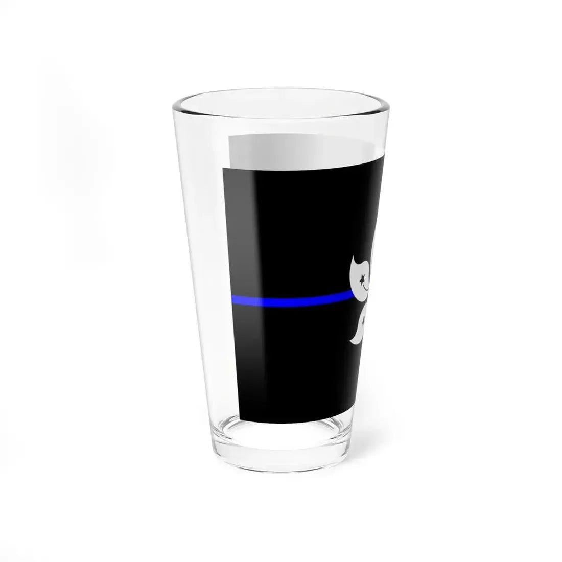 Thin Blue Line Flag Hong Kong (China) Pint Glass 16oz - Go Mug Yourself