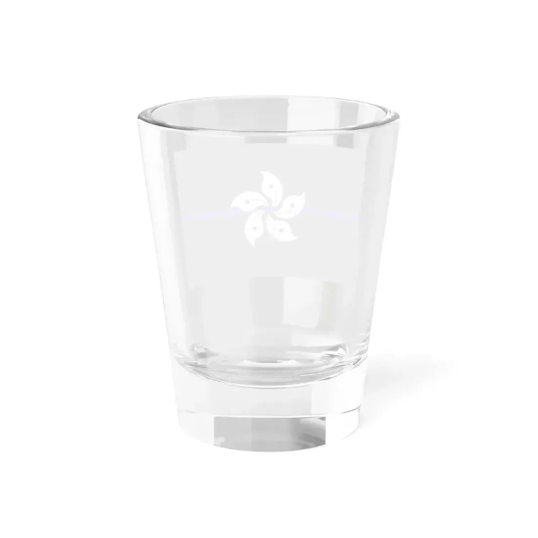 Thin Blue Line Flag Hong Kong (China) Shot Glass 1.5oz - Go Mug Yourself