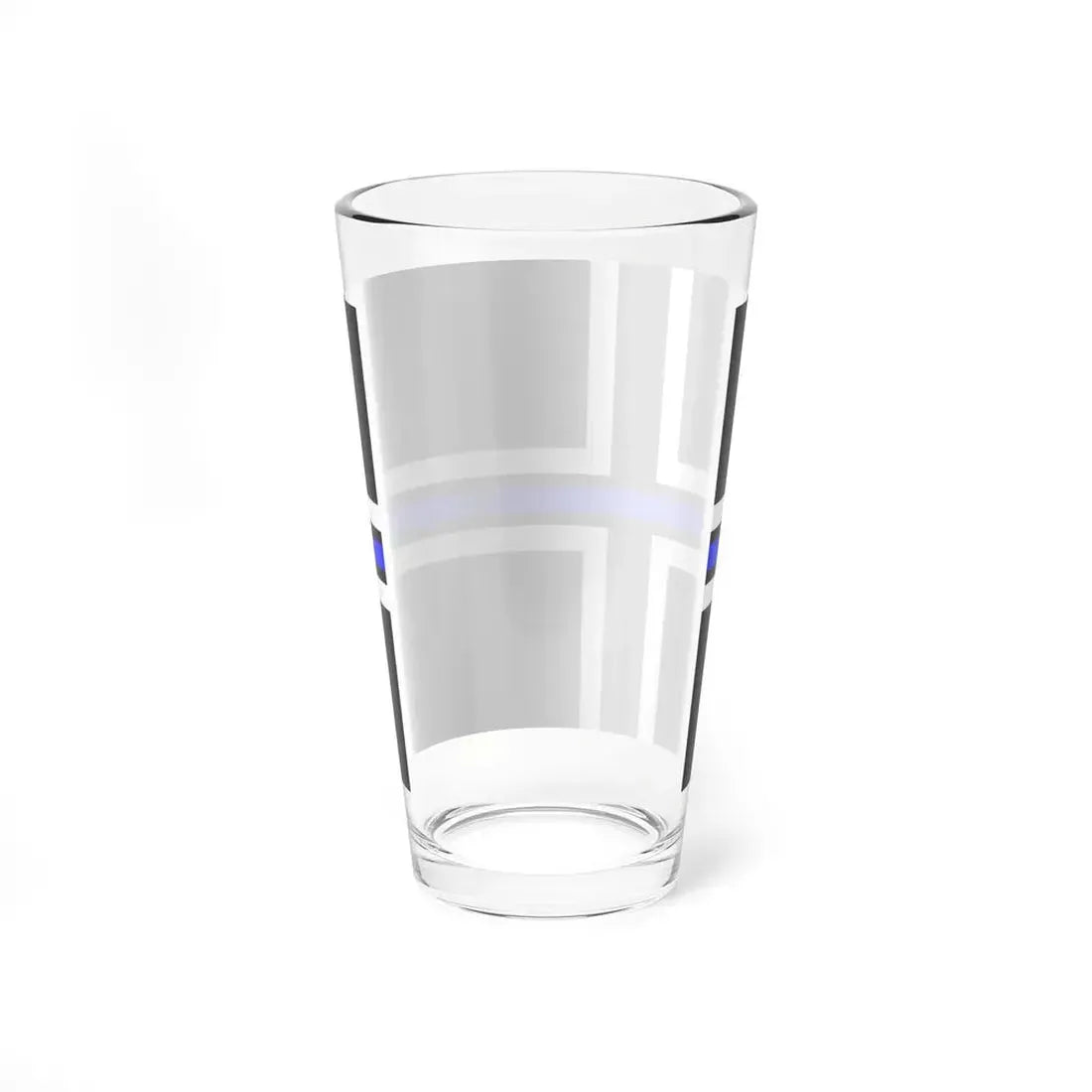 Thin Blue Line Flag Iceland (Iceland) Pint Glass 16oz - Go Mug Yourself