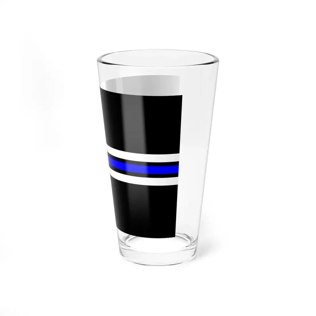 Thin Blue Line Flag Iceland (Iceland) Pint Glass 16oz - Go Mug Yourself