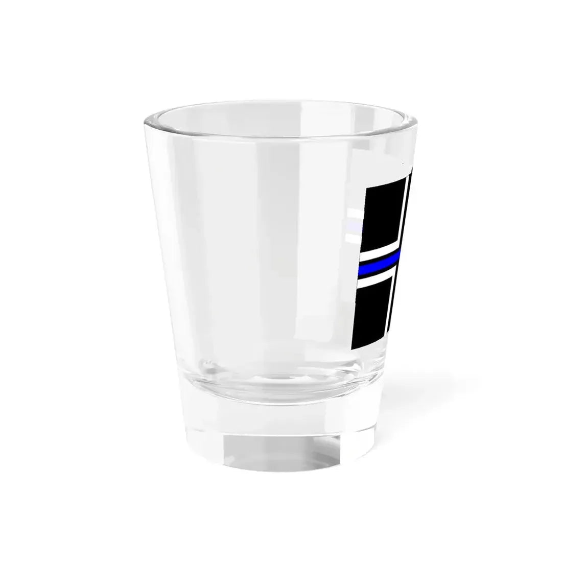 Thin Blue Line Flag Iceland (Iceland) Shot Glass 1.5oz - Go Mug Yourself