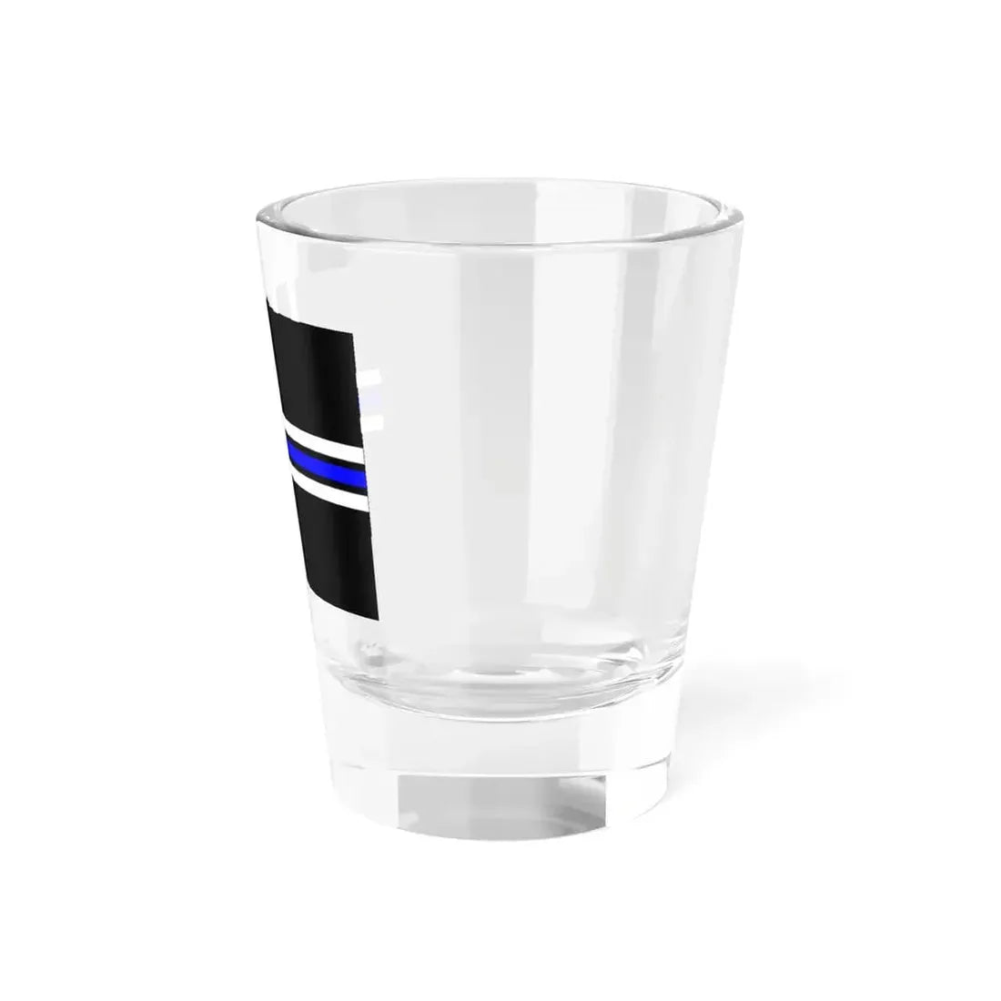 Thin Blue Line Flag Iceland (Iceland) Shot Glass 1.5oz - Go Mug Yourself