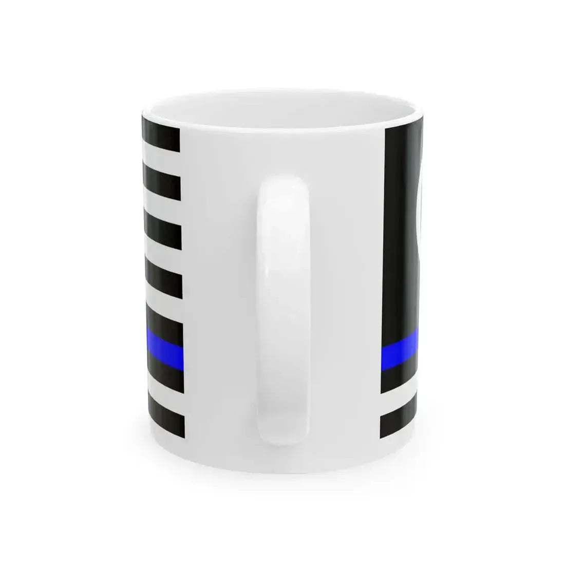 Thin Blue Line Flag Malaysia (Malaysia) White Coffee Mug - Go Mug Yourself