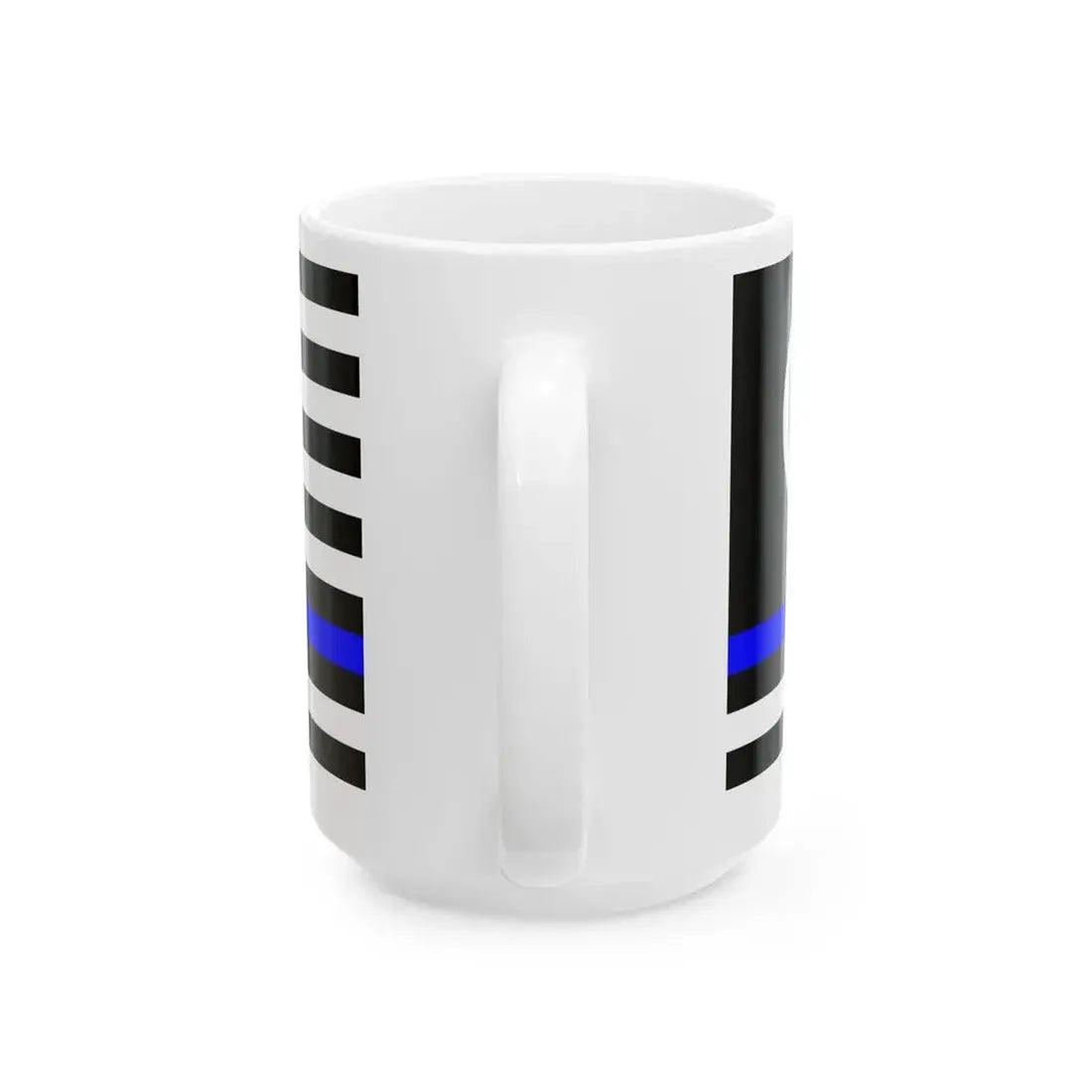 Thin Blue Line Flag Malaysia (Malaysia) White Coffee Mug - Go Mug Yourself