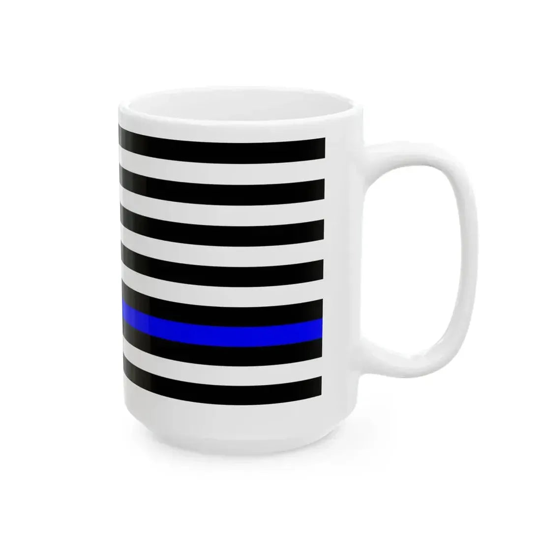 Thin Blue Line Flag Malaysia (Malaysia) White Coffee Mug - Go Mug Yourself