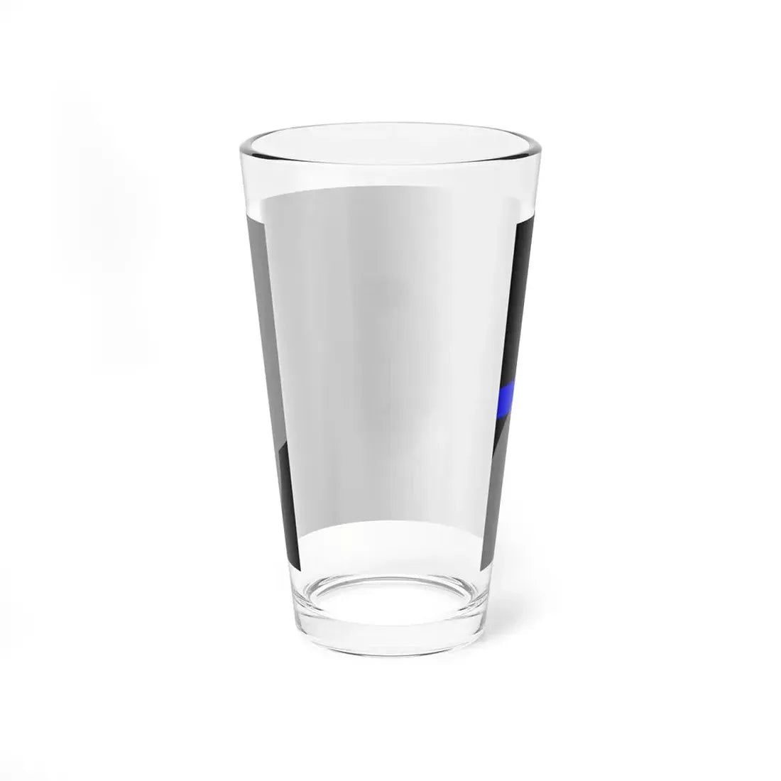 Thin Blue Line Flag police of the Republic of China (China) Pint Glass 16oz - Go Mug Yourself