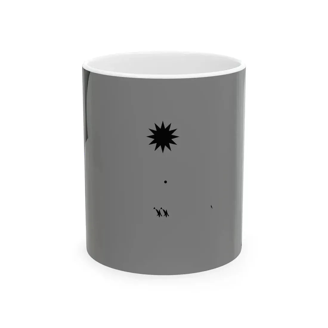 Thin Blue Line Flag police of the Republic of China (China) White Coffee Mug 11oz - Go Mug Yourself