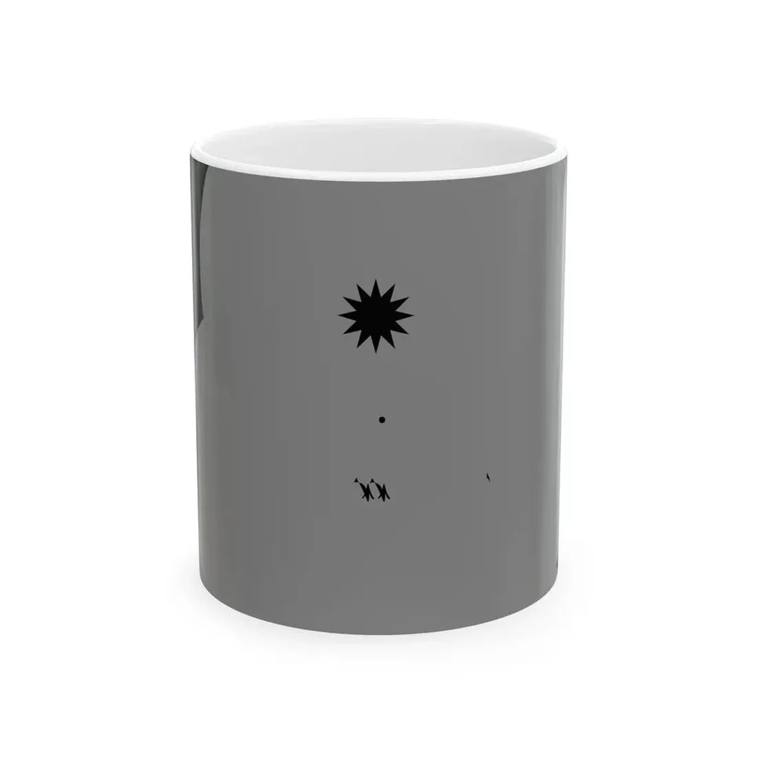 Thin Blue Line Flag police of the Republic of China (China) White Coffee Mug 11oz - Go Mug Yourself