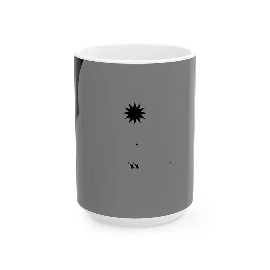 Thin Blue Line Flag police of the Republic of China (China) White Coffee Mug 15oz - Go Mug Yourself