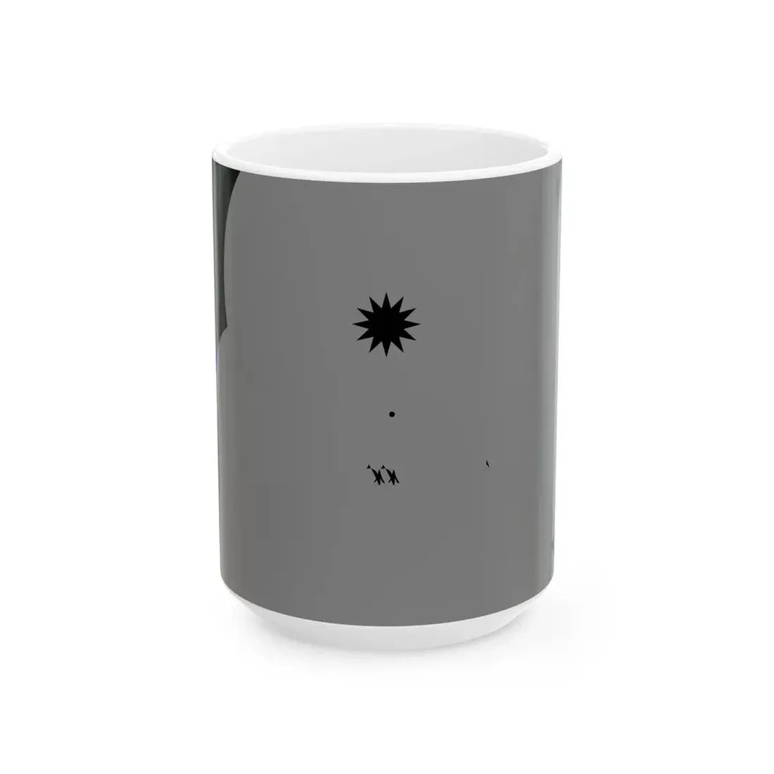 Thin Blue Line Flag police of the Republic of China (China) White Coffee Mug 15oz - Go Mug Yourself