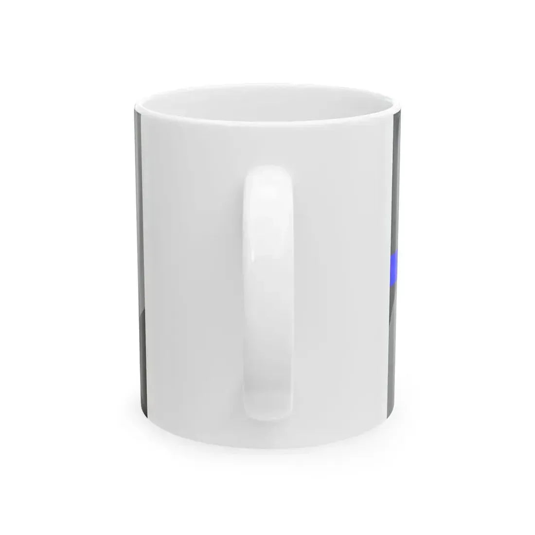 Thin Blue Line Flag police of the Republic of China (China) White Coffee Mug - Go Mug Yourself
