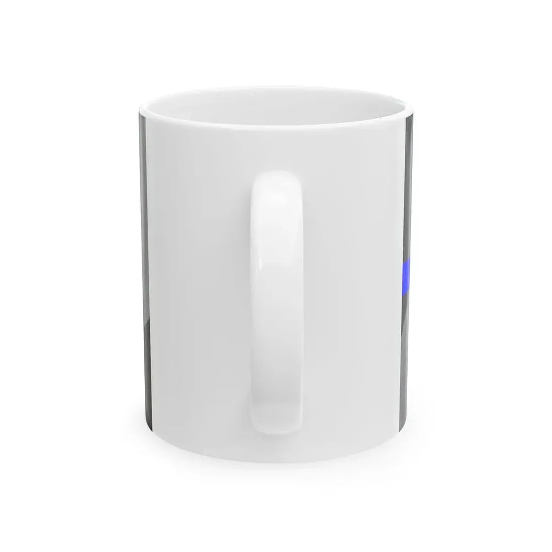 Thin Blue Line Flag police of the Republic of China (China) White Coffee Mug - Go Mug Yourself