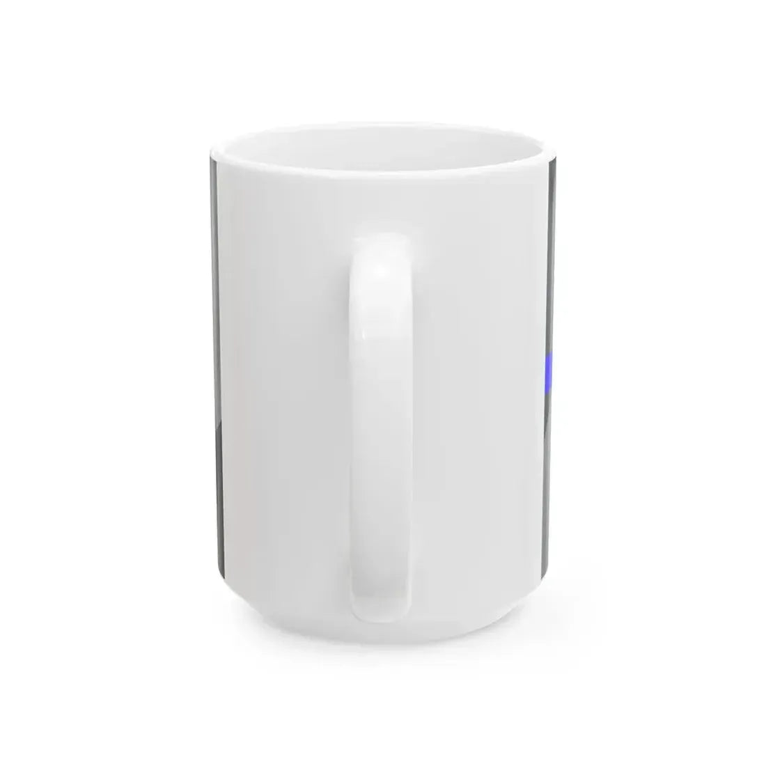 Thin Blue Line Flag police of the Republic of China (China) White Coffee Mug - Go Mug Yourself