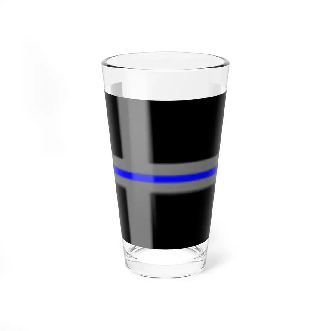 Thin Blue Line Flag Sweden (Sweden) Pint Glass 16oz 16oz - Go Mug Yourself