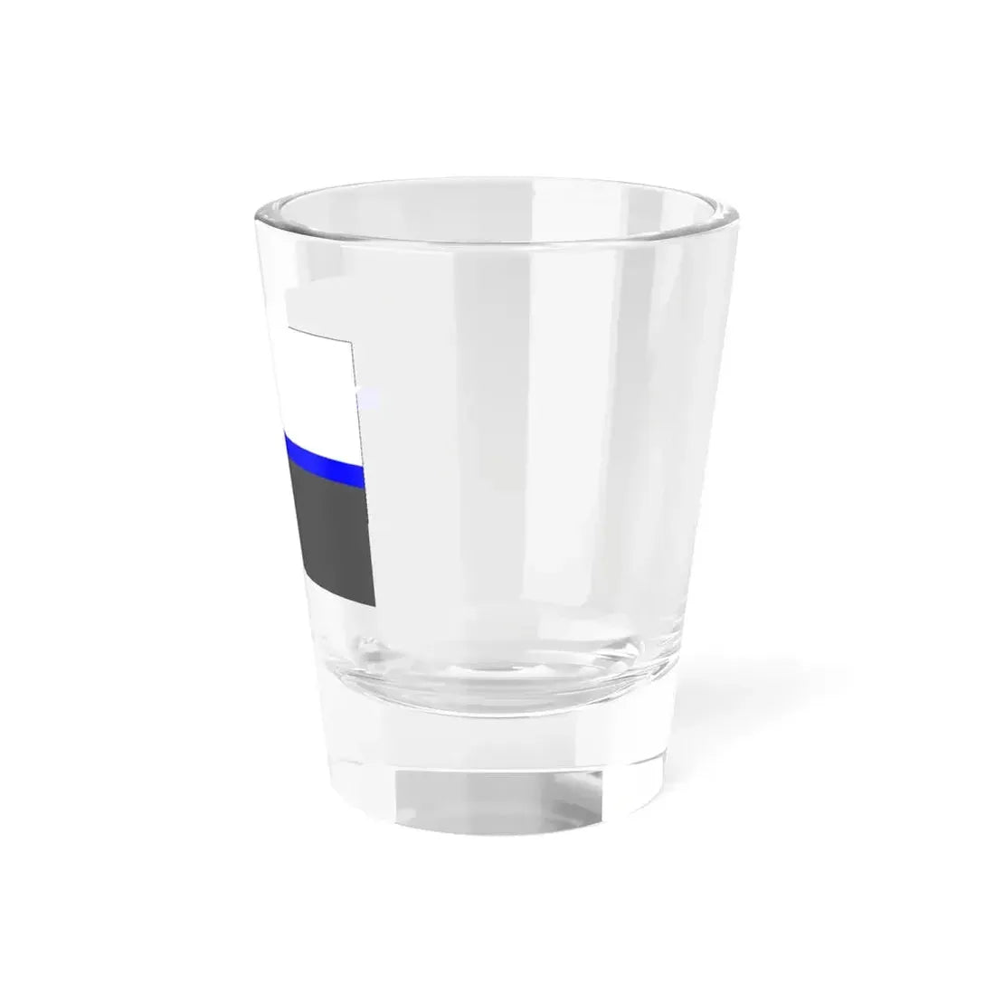 Thin Blue Line Flag Texas (United States) Shot Glass 1.5oz - Go Mug Yourself