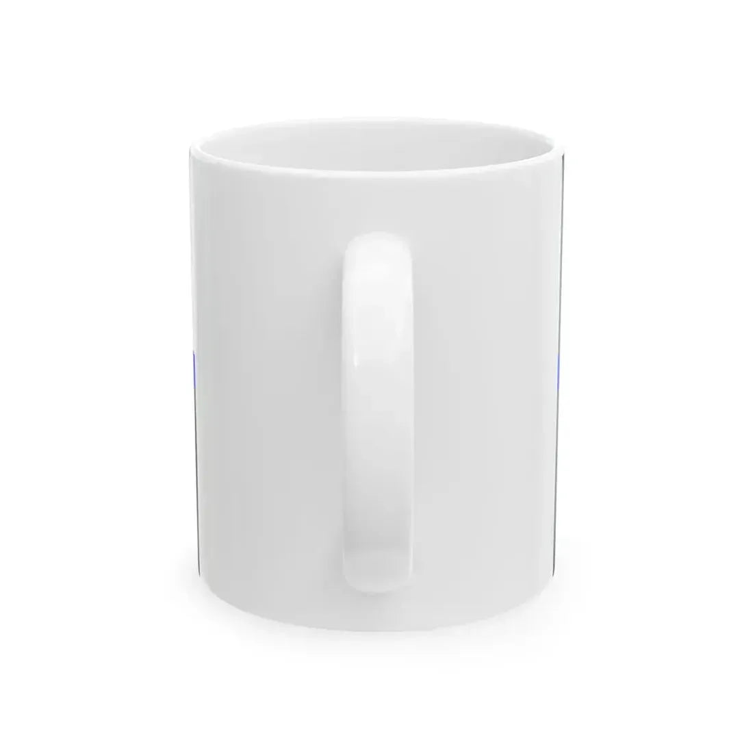 Thin Blue Line Flag Texas (United States) White Coffee Mug - Go Mug Yourself