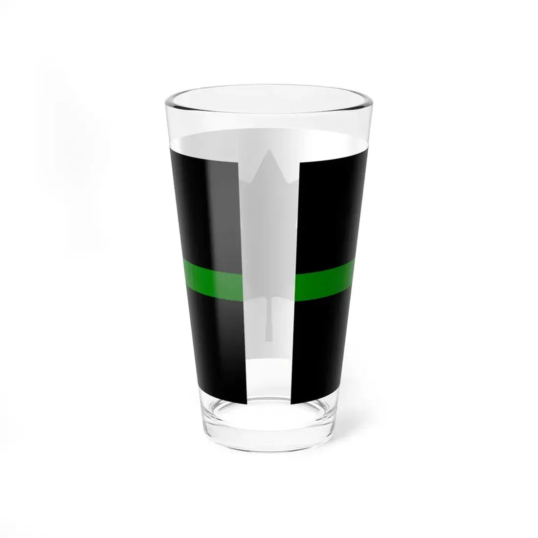 Thin Green Line Flag Canada (Canada) Pint Glass 16oz - Go Mug Yourself