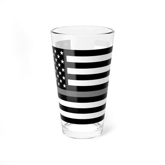 Thin Grey Line Flag United States (United States) Pint Glass 16oz 16oz - Go Mug Yourself