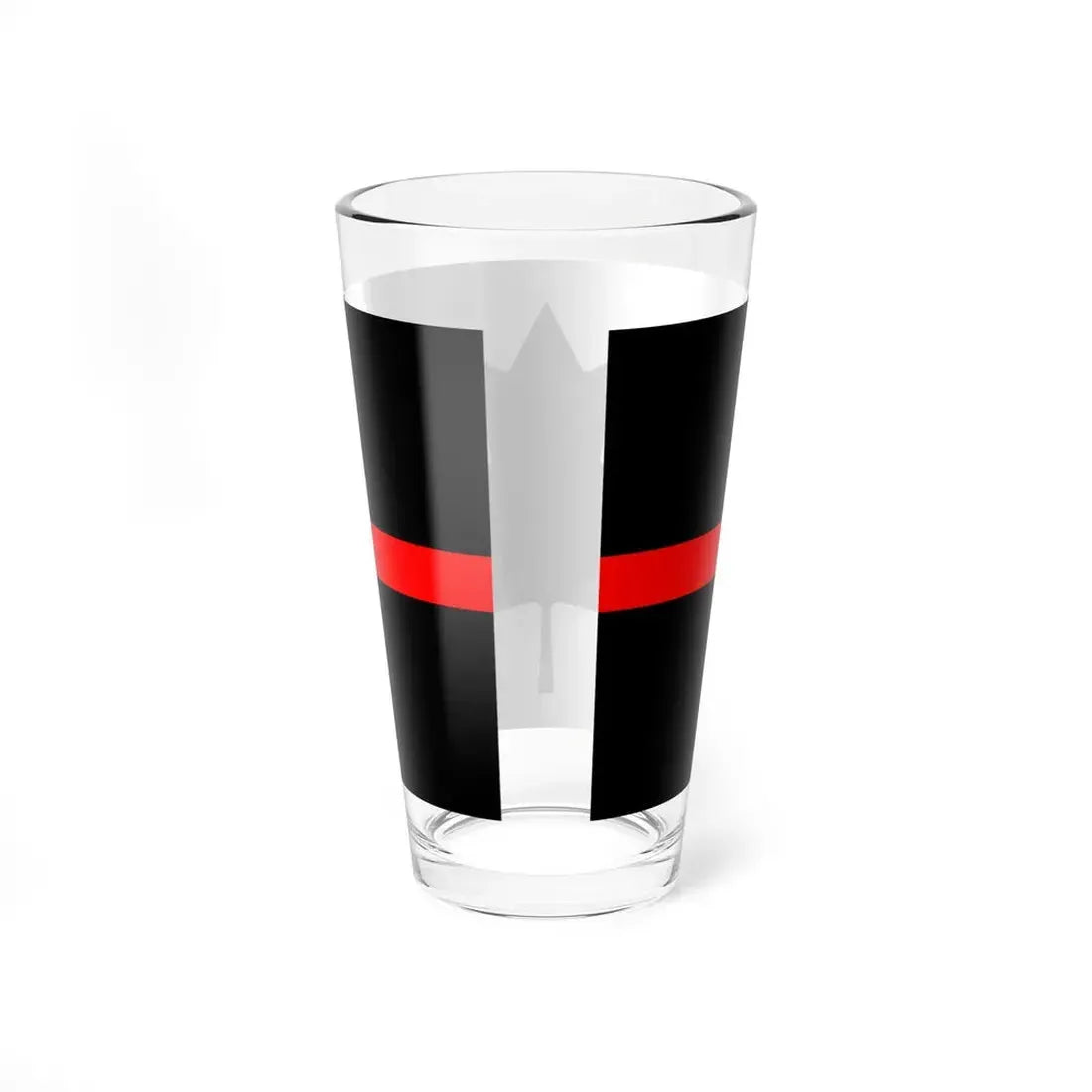 Thin Red Line Flag Canada (Canada) Pint Glass 16oz - Go Mug Yourself
