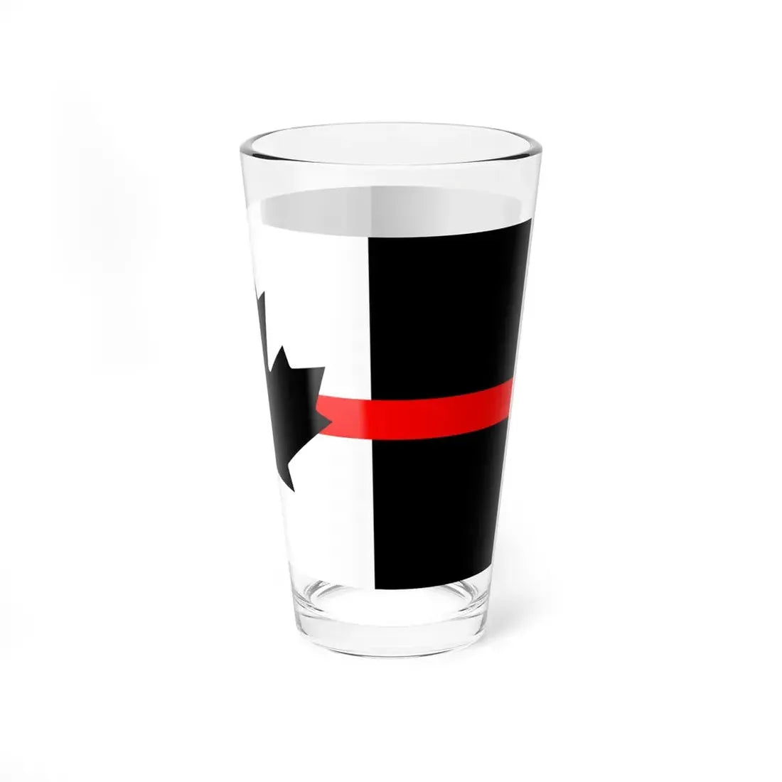 Thin Red Line Flag Canada (Canada) Pint Glass 16oz - Go Mug Yourself