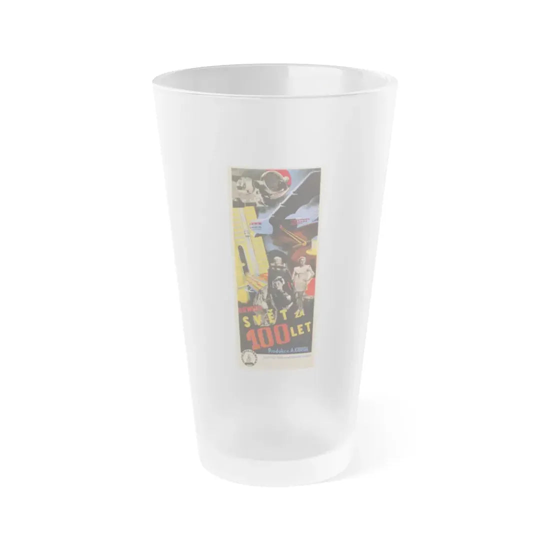 THINGS TO COME (2) 1936 Movie Poster - Frosted Pint Glass 16oz 16oz Frosted - Go Mug Yourself